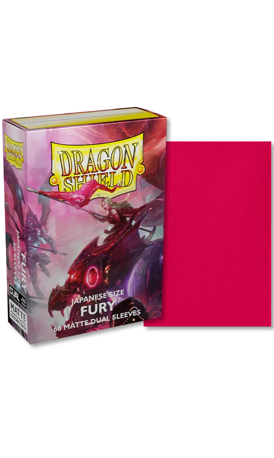 DS Small Matte Dual Fury Sleeves 60ct