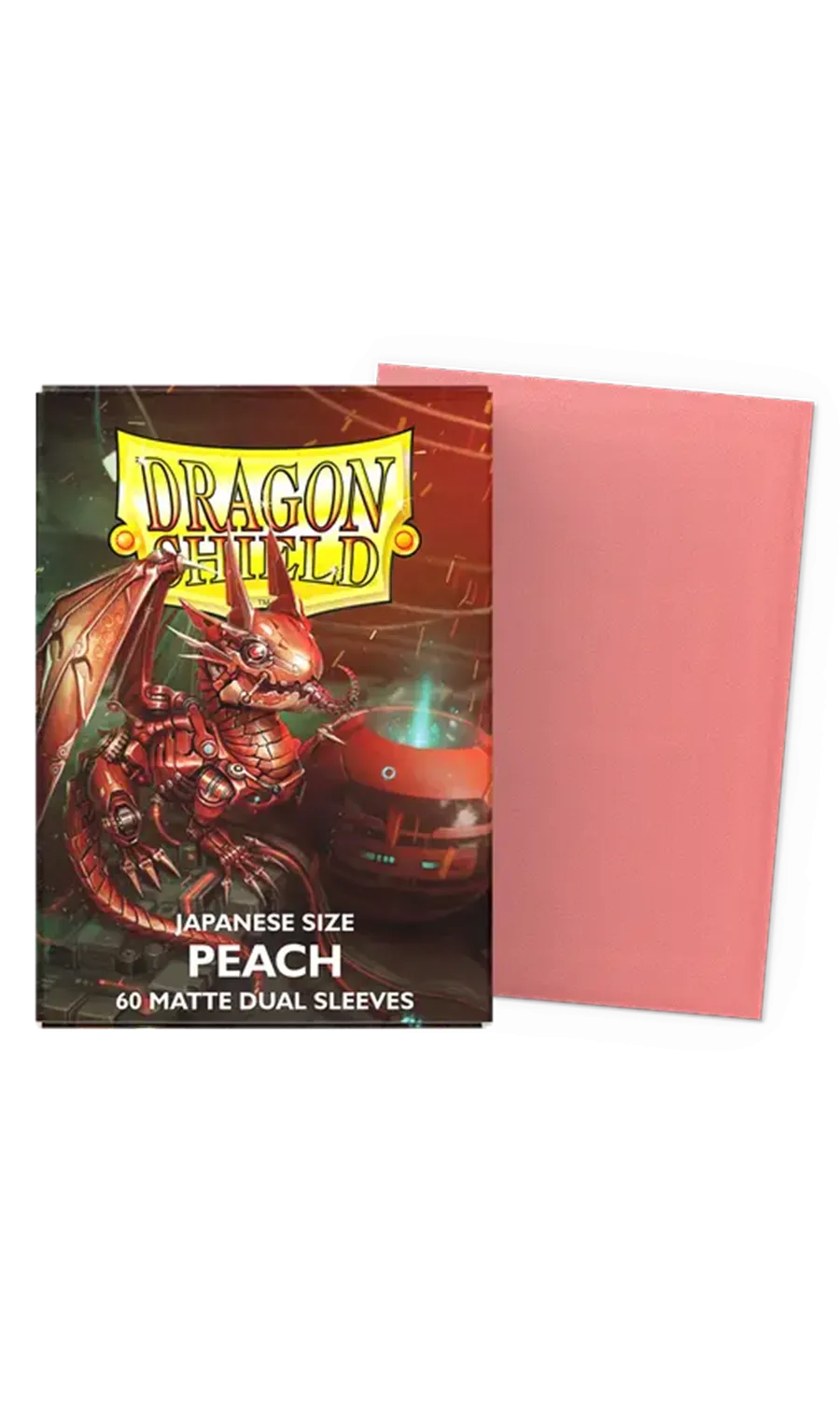 DS Small Matte Dual Peach Sleeves 60ct
