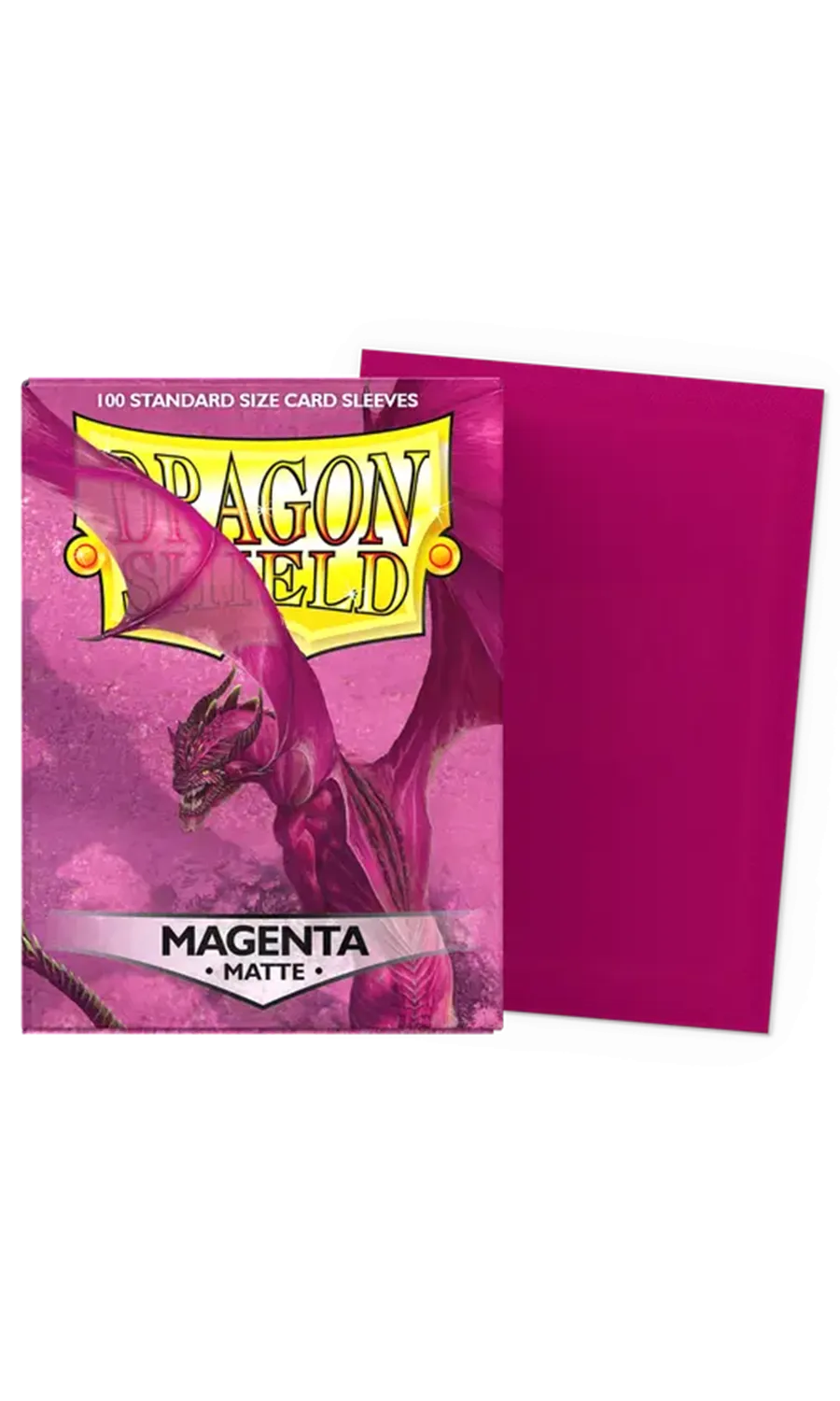 DS Matte Magenta Sleeves 100ct