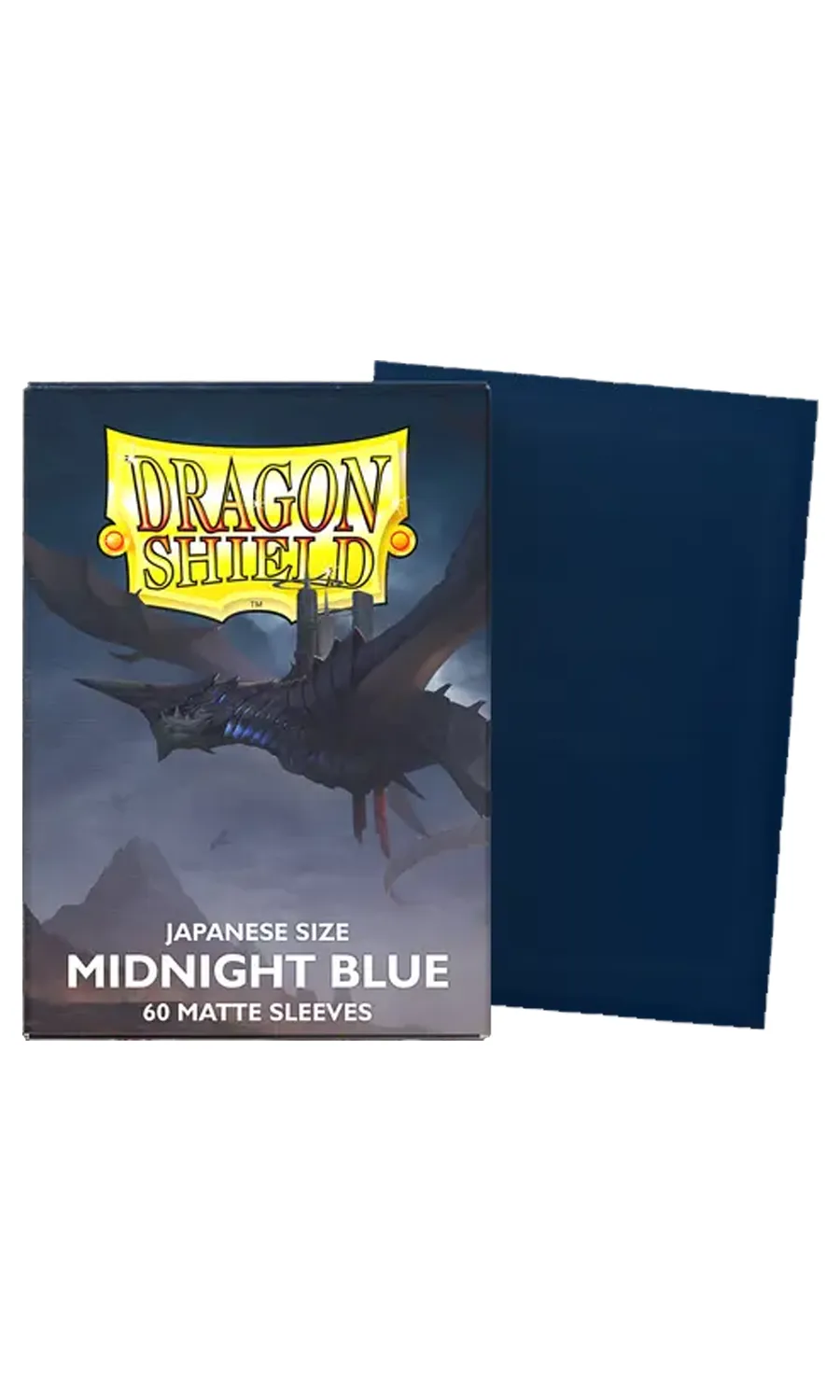 DS Small Matte Midnight Blue Sleeves 60ct