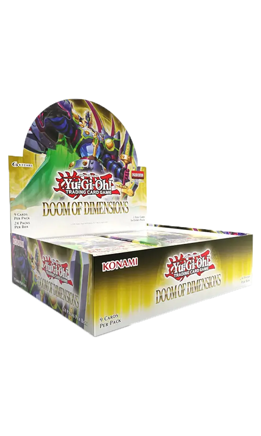 Yu-Gi-Oh! Doom of Dimensions - Booster Box (24 packs)