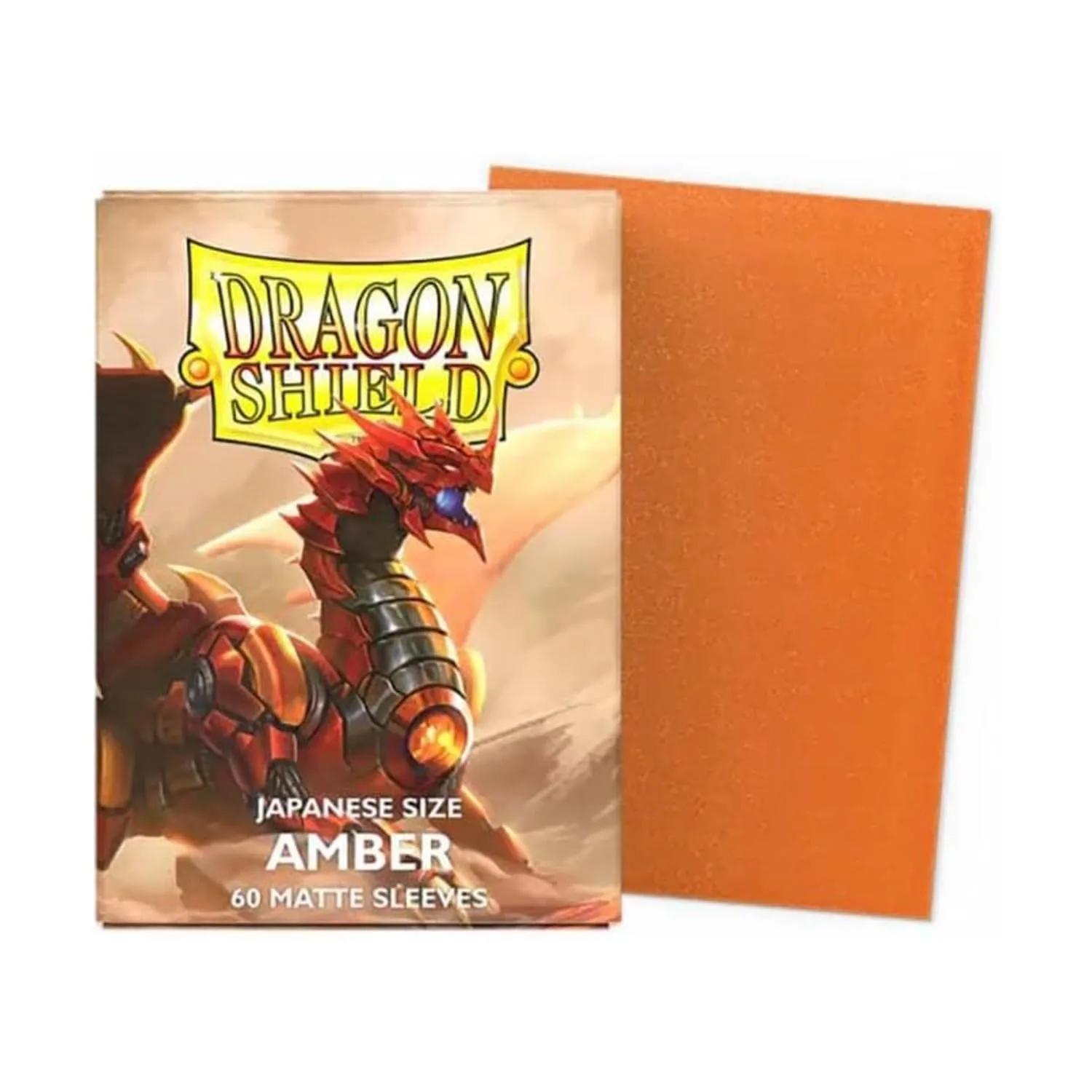 DS Small Matte Amber Sleeves 60ct